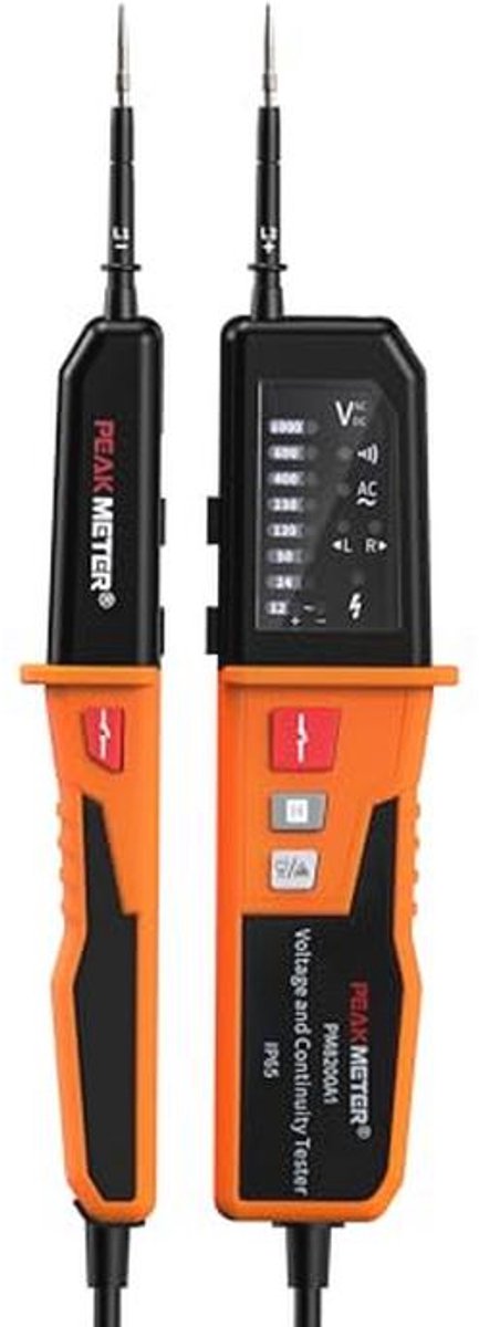 Waterdichte Spanningsmeter tot 1000V - AC/DC Metingen, Fasevolgorde en Aardlekschakelaar