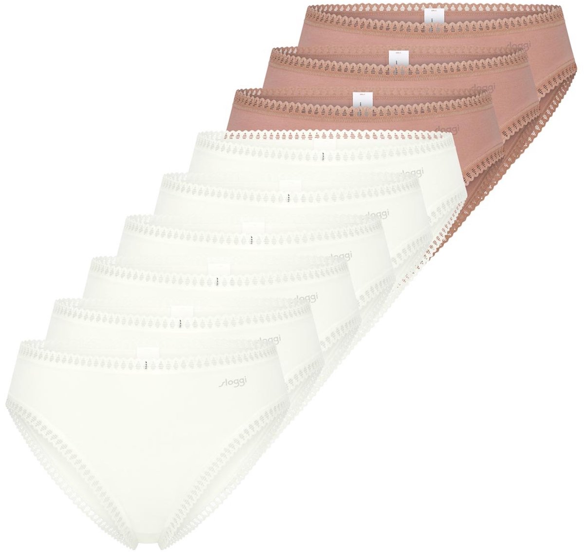 sloggi Dames slip / onderbroek 9 pack GO Crush