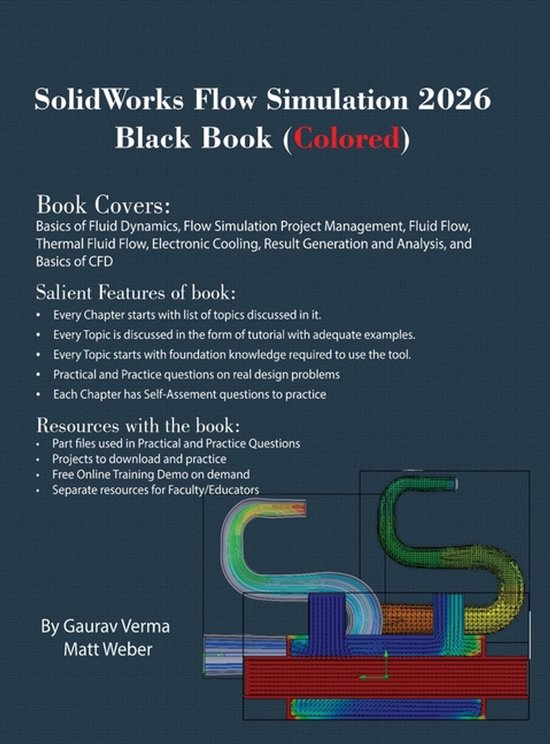 SolidWorks Flow Simulation 2026 Black Book - cover