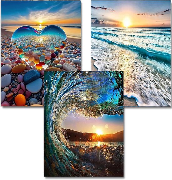 Art Diamond Painting set Volwassenen 40x50 cm De Golf en
