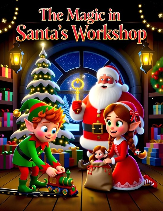 Magic Key Elf The Magic Key in Santa's workshop: A magical Christmas story of elves ...