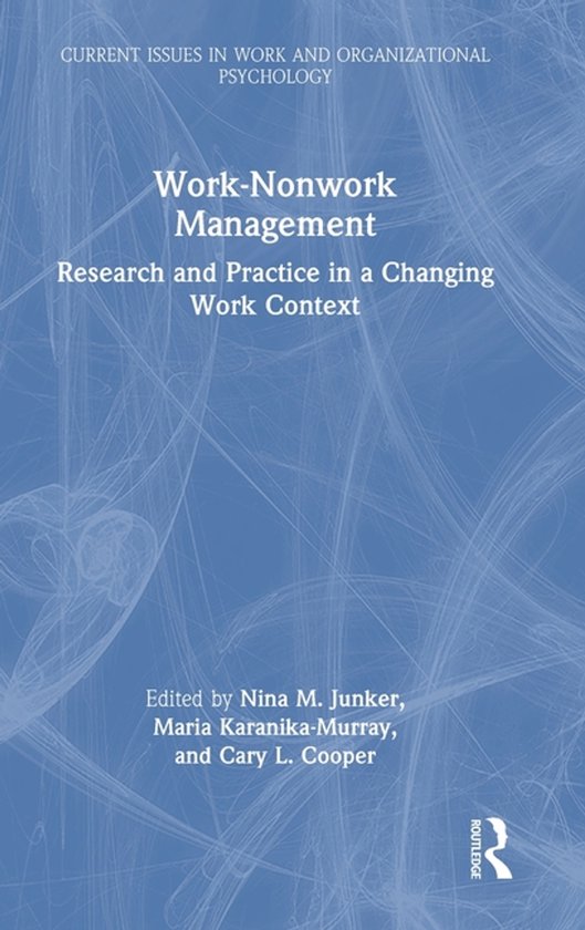 Current Issues in Work and Organizational Psychology- Work-N ... - cover