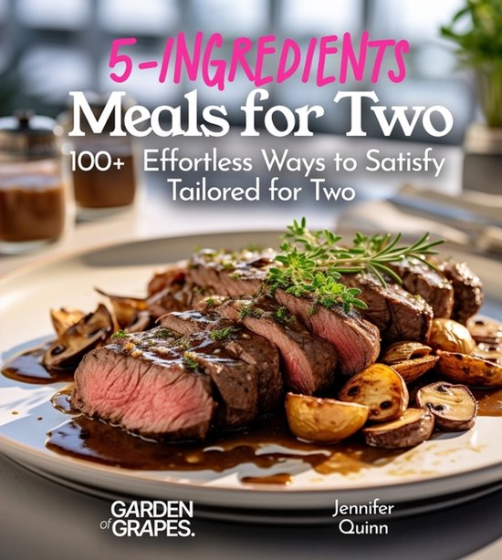 5-Ingredients Cookbook- 5-Ingredient Meals for Two - cover