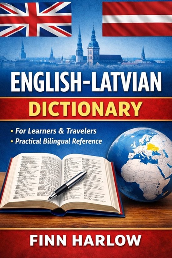 English-Latvian Dictionary - cover
