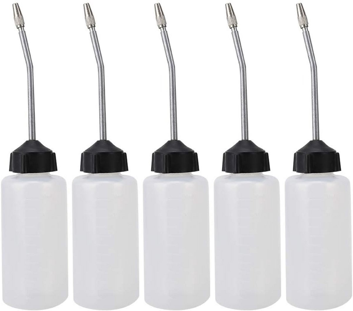 5x Verlengde Oliedispenser voor Naaimachine - 120 ml Precisie Oliepot