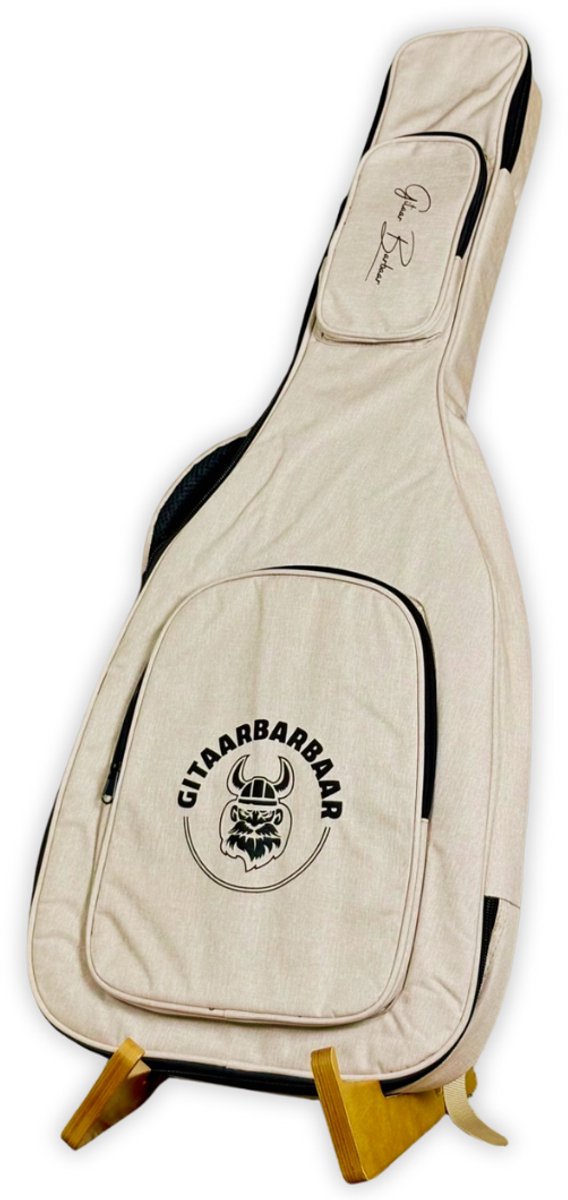 GitaarBarbaar Original Series – Elektrische Gitaar Gig Bag – 20 mm Voering – Verstelbare Headrest – Comfortabele Rugdragers