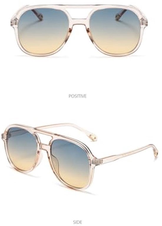 Vintage gepolariseerde piloten zonnebril - Oversized zonnebril voor dames en heren van Vintage — afbeelding 4
