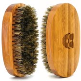 BAØRD Houten Baardborstel – Baardverzorging – Baardstijler Care – Beard Brush Cadeau Mannen – Voor Baardolie En Baardbalsem Cadeautjes – Baard Borstel Geschenk Heren - Vader Verjaardag Kado - Cadeautje Voor Hem
