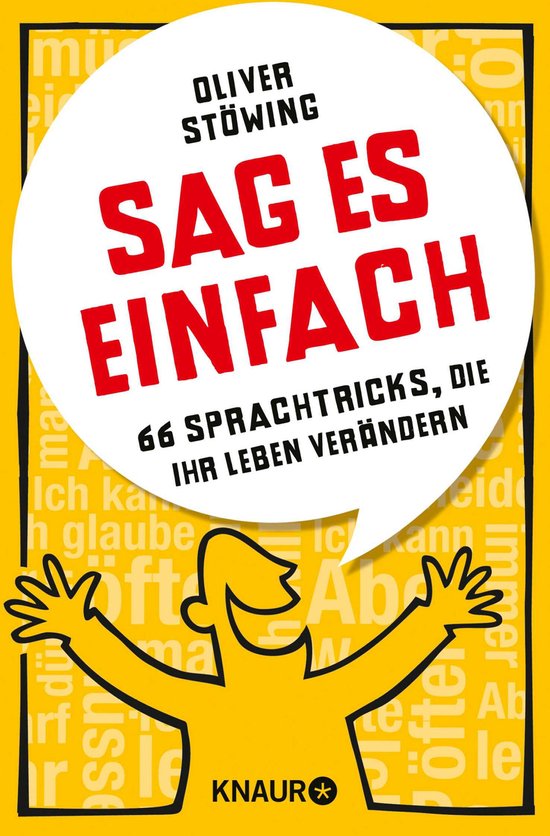 Sag es einfach - cover