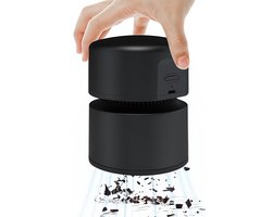 Kruimeldief - Bureau stofzuiger - Mini stofzuiger - Tafelstofzuiger - Bureaustofzuiger - Draadloze stofzuiger - Mini-stofzuiger - Draadloze stofzuiger - USB-oplaadbaar - 360° draaibaar - Tot 120 minuten accuduur - Voor scholen - Voor kantoren