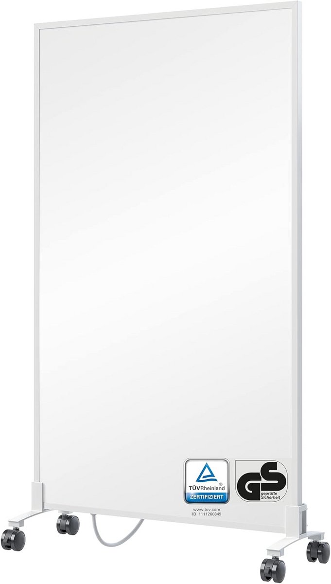Infraroodverwarming 800 Watt | Mobiele Elektrische Verwarming met Wielen | Energiezuinig &