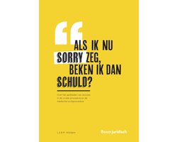 Omslag van Als ik nu sorry zeg, beken ik dan schuld?