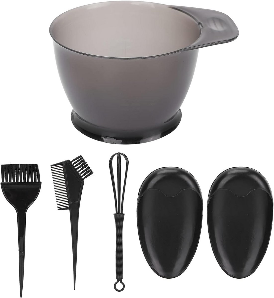 5-delige Set voor Haarverf – Professionele Verfkwast, Kom en Kam voor Thuis en Salon