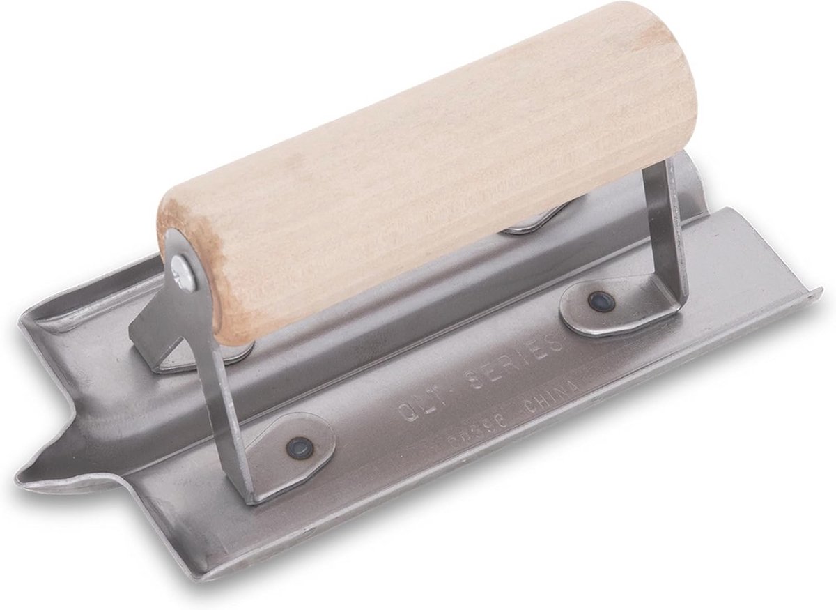 Betonnen sleufsnijder met houten handvat, 6 mm snede, 152x76 mm