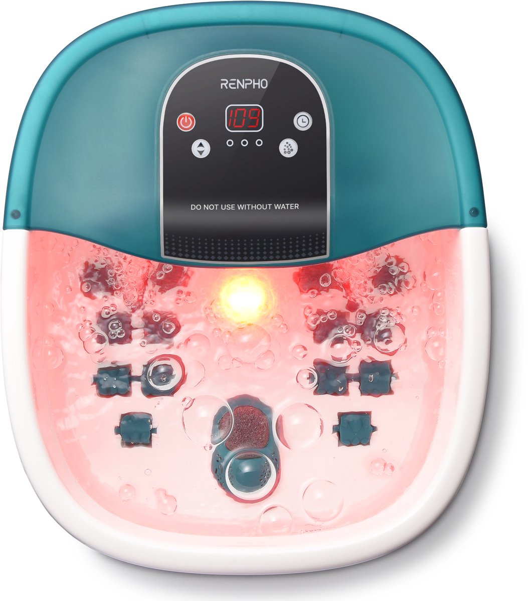 Renpho Voetmassage Apparaat met Verwarmd Voetenbad - Renpho - €99,99