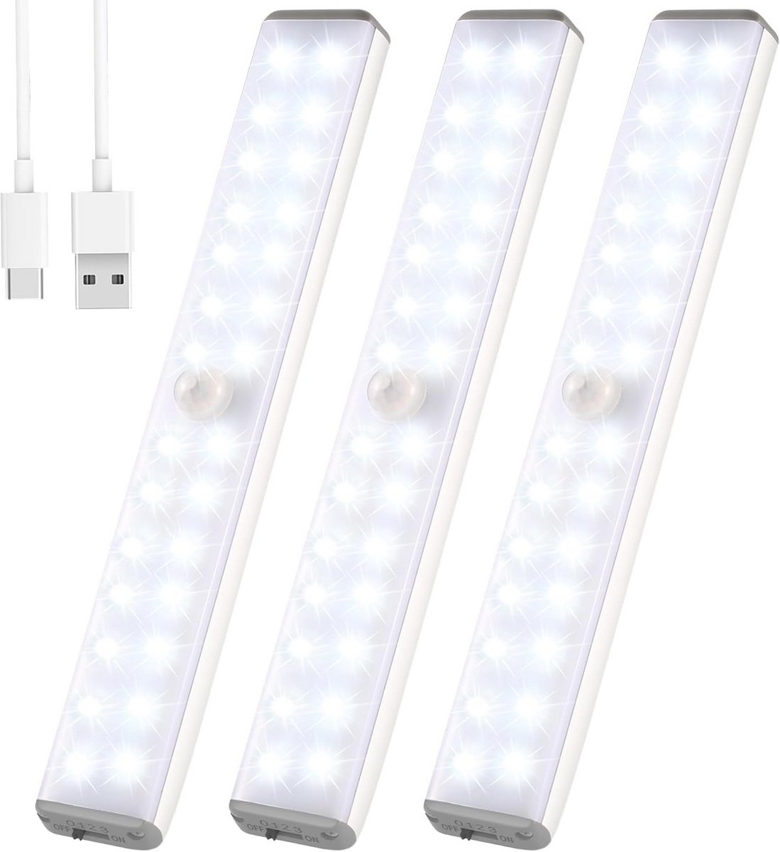 Onderkastverlichting met Bewegingssensor - Draadloze LED Lamp voor Binnen