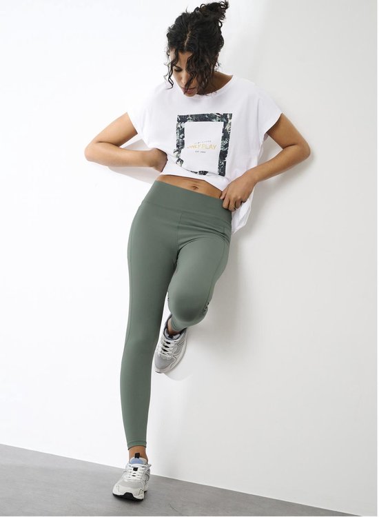 ONLY PLAY - jam 2 save hw pck tights - Lange trainingslegging dames - Groen van ONLY PLAY — afbeelding 4