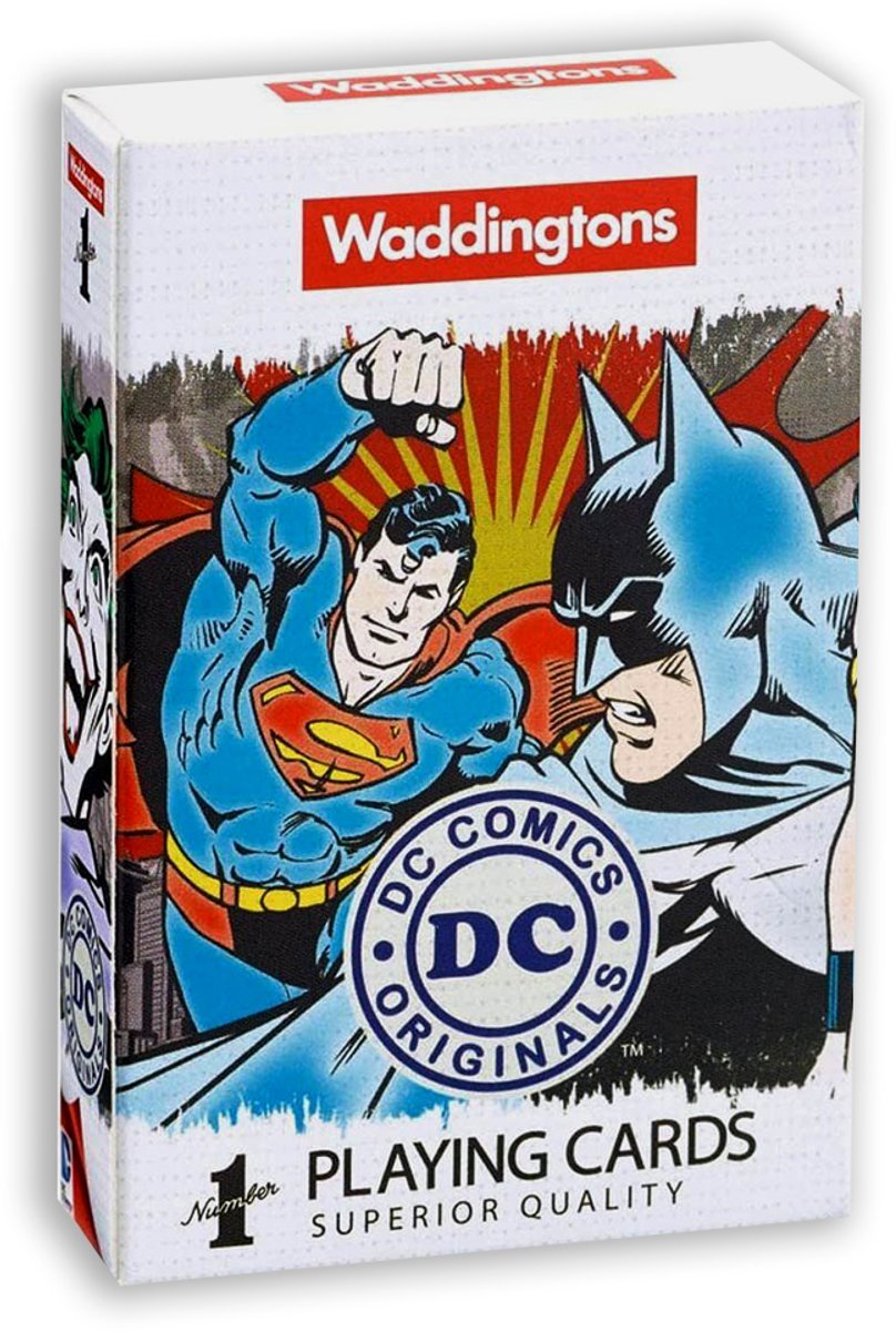 Winning Moves DC Superheroes Retro - Speelkaarten - Waddingtons No.1