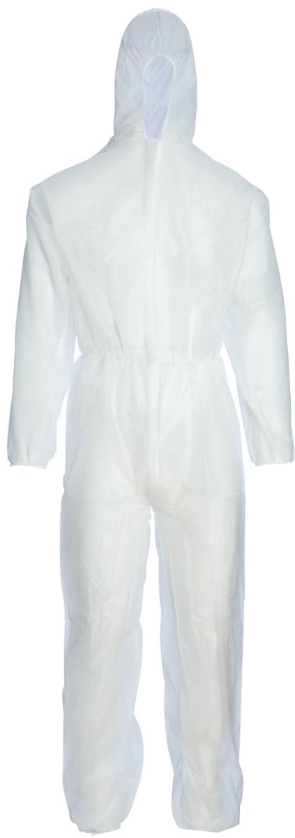 Famanu – overall zwart maat medium – Licht economy beschermpak – Comfortabel en praktisch