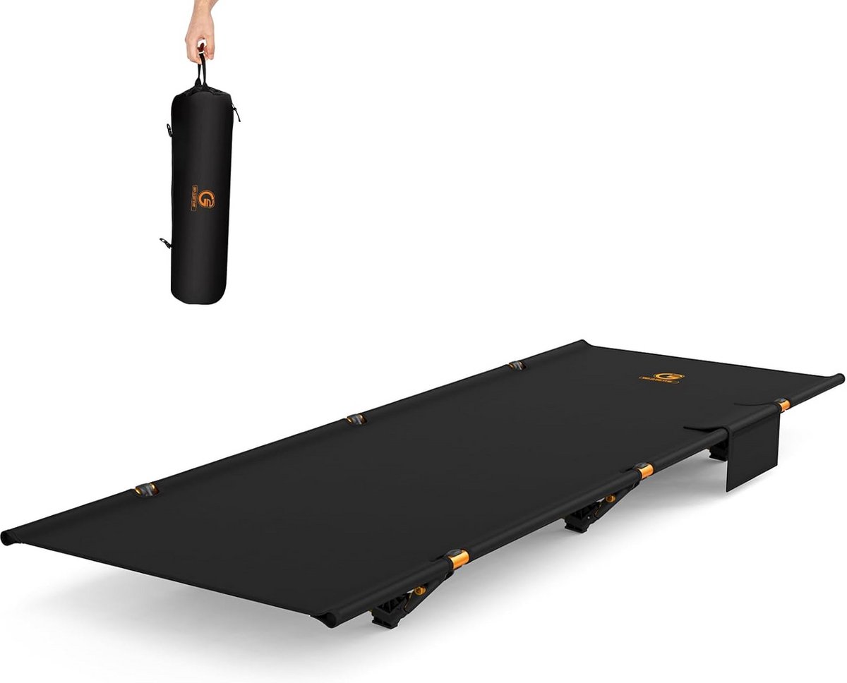 Opvouwbaar Campingbed voor Buiten - Ultralicht en Duurzaam met Draagzak - Maximaal Draagvermogen 113 kg