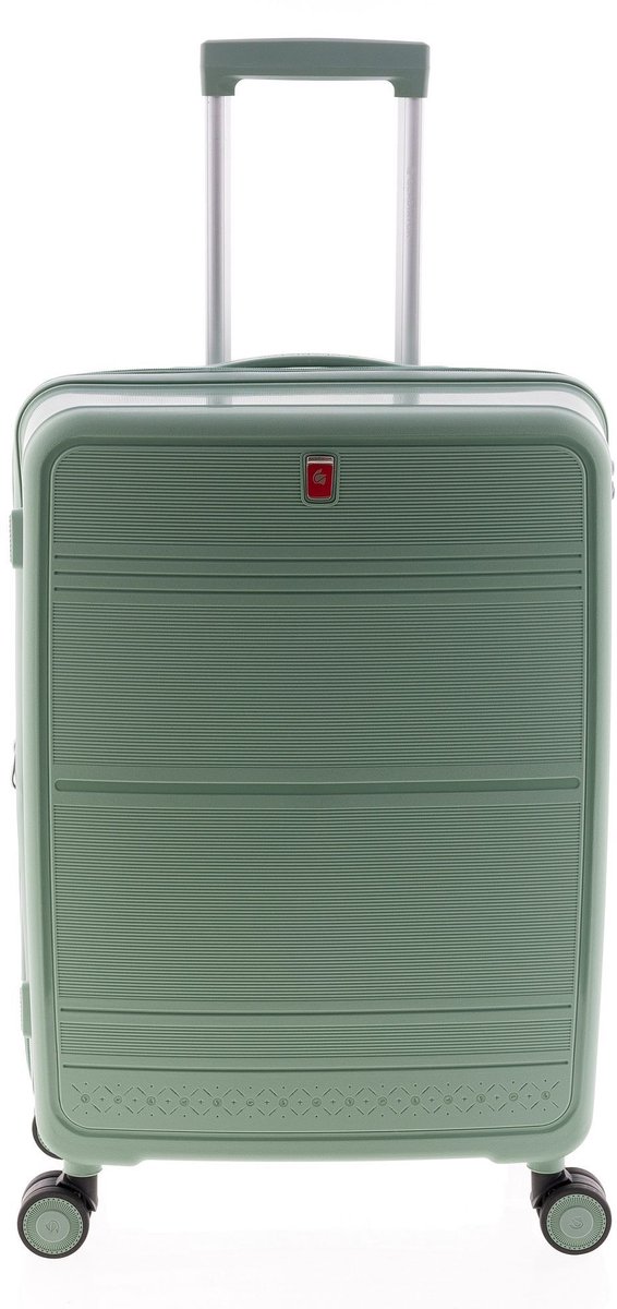 Gladiator Saona Middelgrote Koffer - 65 cm - 70/80 liter - Expandable - TSA slot - Lichtgroen