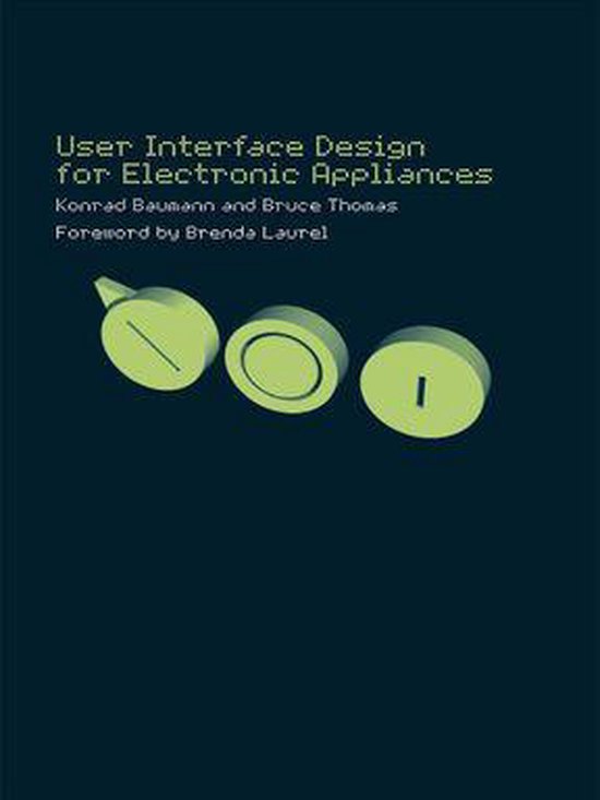 User Interface Design of Electronic Appliances - cover