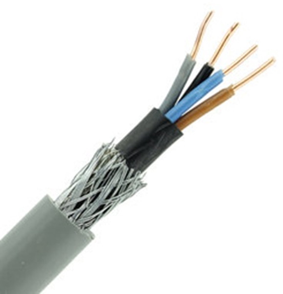 Xmvk-as Grondkabel 4x2.5mm2 per rol van 25 meter