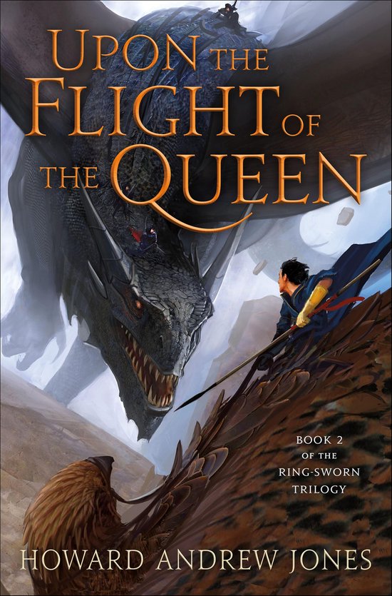 The Ring-Sworn Trilogy 2 - Upon the Flight of the Queen - cover