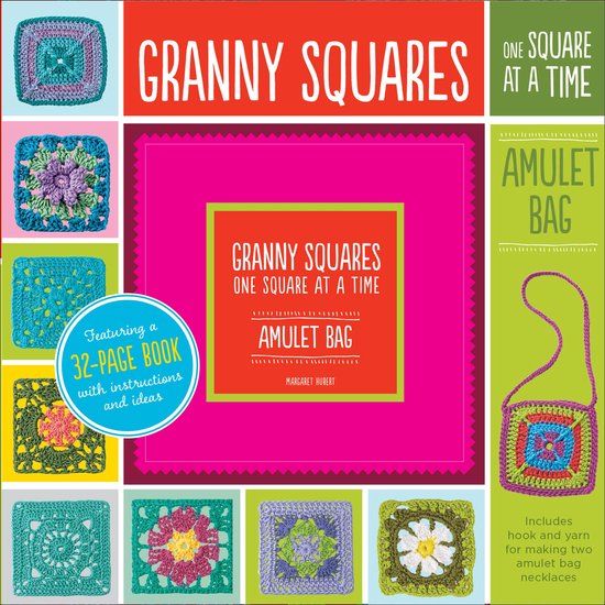 Granny Squares, One Square at a Time - cover