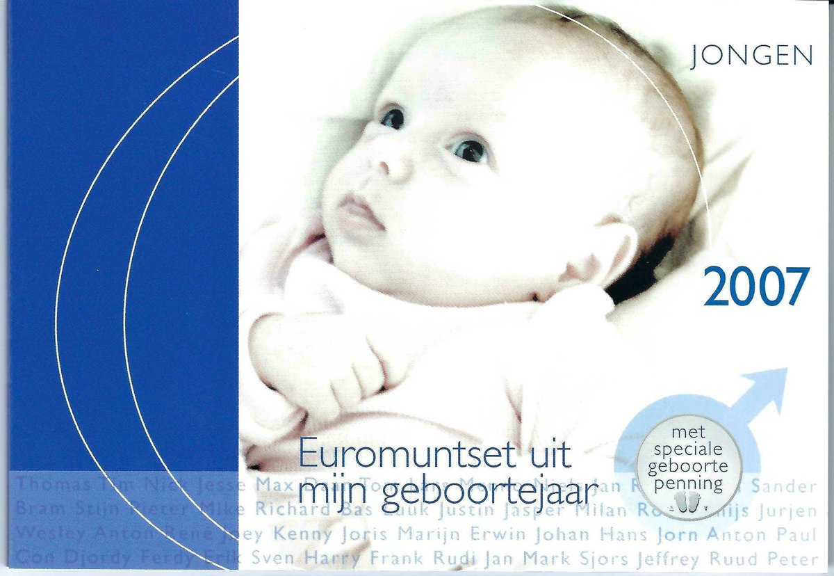 Geboorteset baby jongen 2007