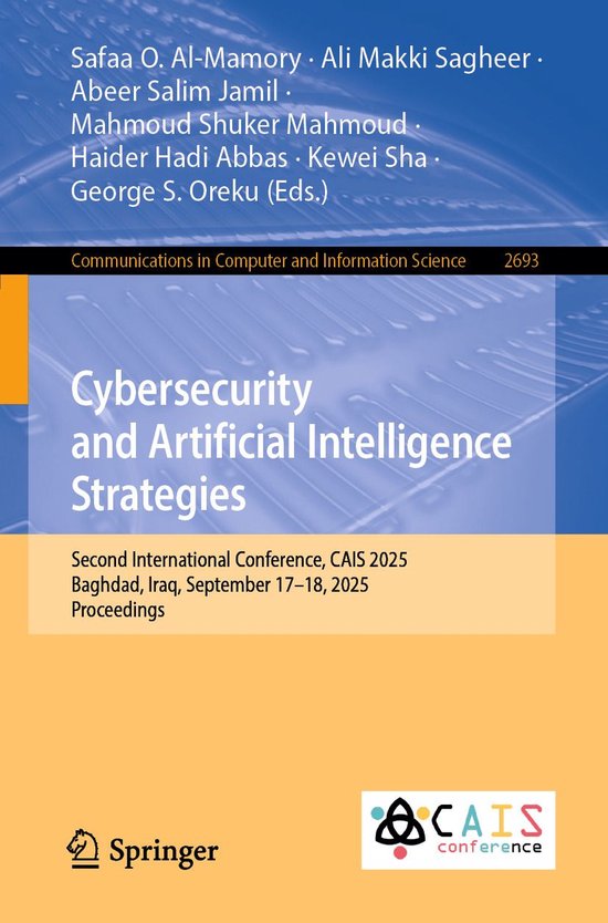 Springer Nature Proceedings Computer Science - Cybersecurity ... - cover