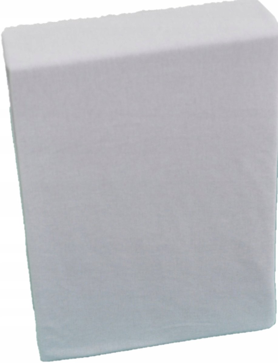 Jersey Hoeslaken Katoen 120x200cm Grijs - 100% Katoen