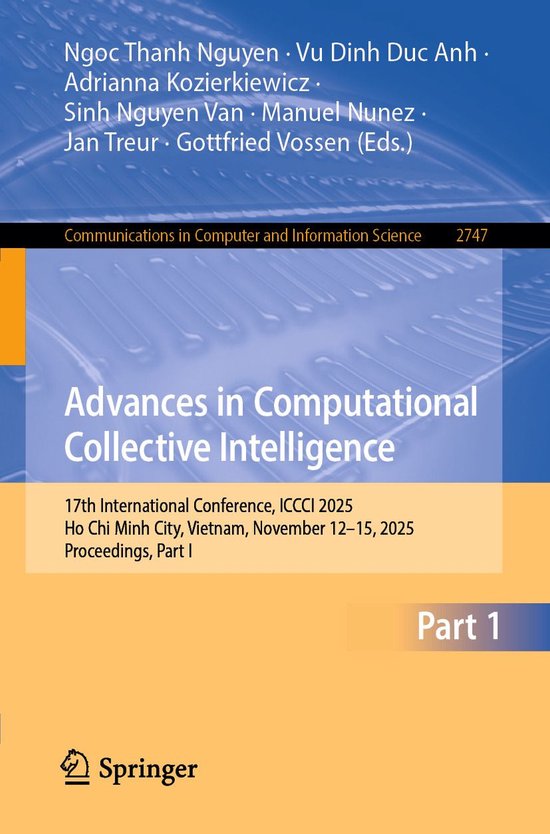 Springer Nature Proceedings Computer Science 1 - Advances in ... - cover