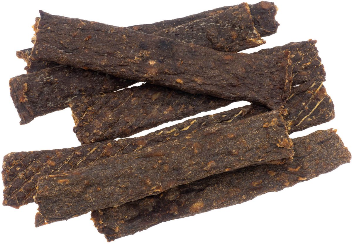 4DOGS – Vleessticks met wild en hertengewei – 100 g – Natuurlijk – Proteïnerijk