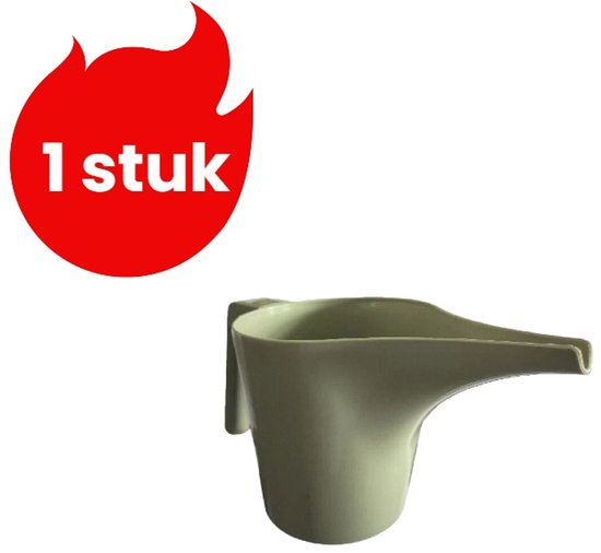1 arrosoir à long bec pour usage domestique - Bouteille d'arrosage - Arrosoir en plastique - Grand arrosoir de jardin - Gobelet de jardin - Vert