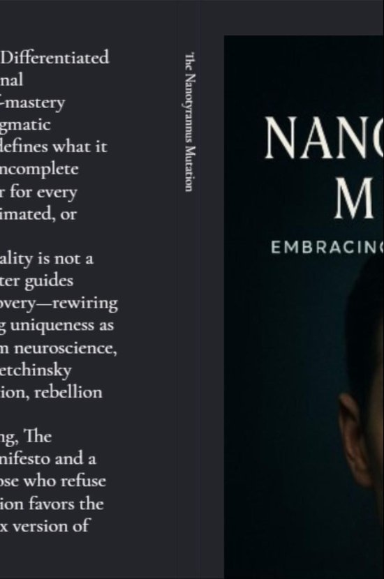 The Nanotyrannus Mutation - cover
