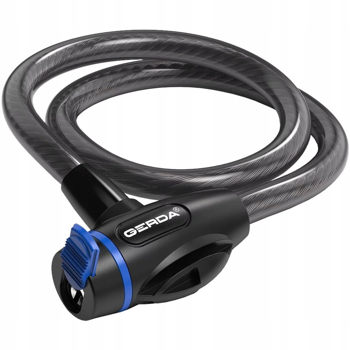 Gerda Flex 650/12T Fietskabel - 65cm - Sleutel Vergrendeling