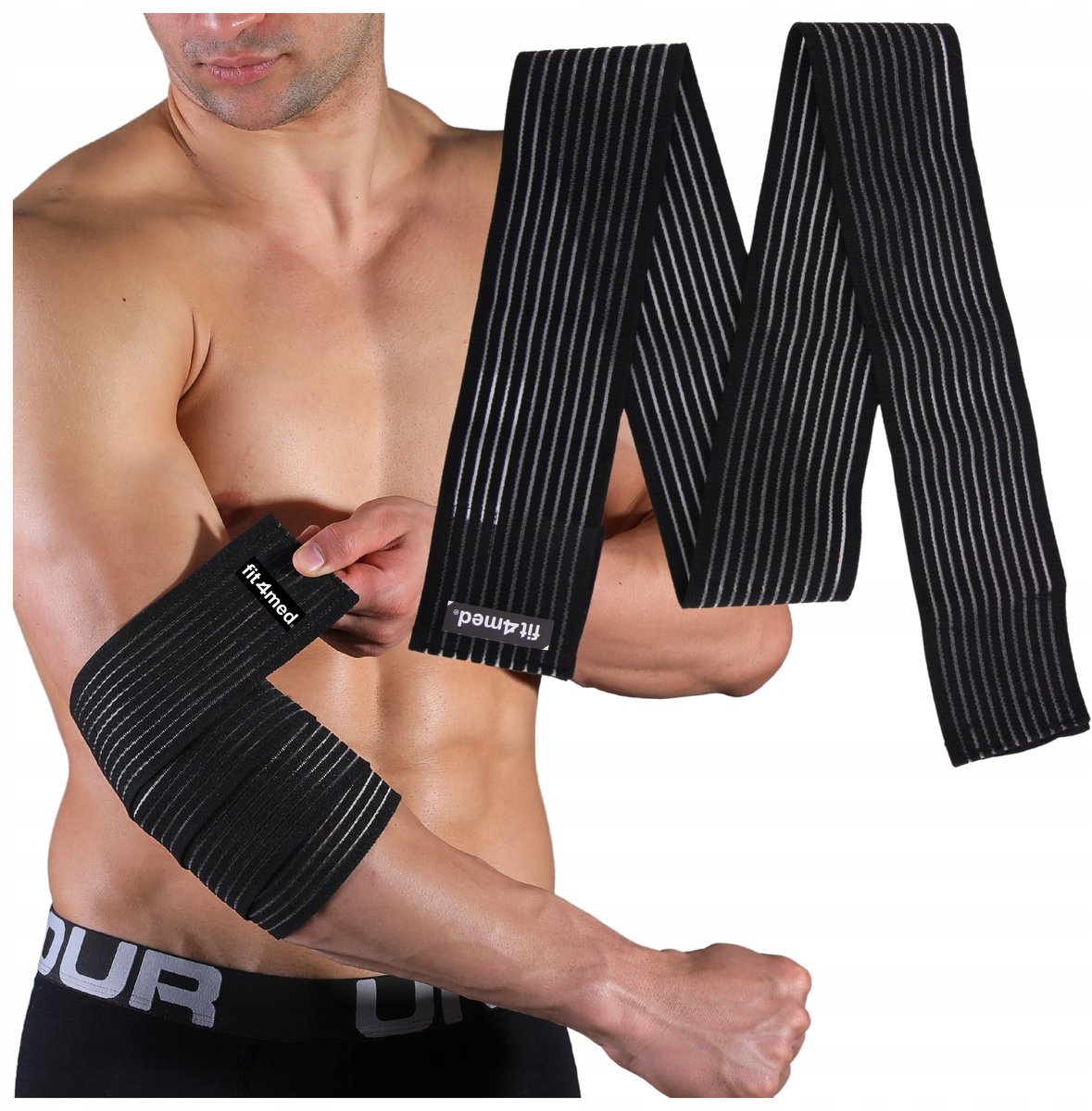 Compressie Elleboogbrace Elastische Bandage Stabilisator Universeel