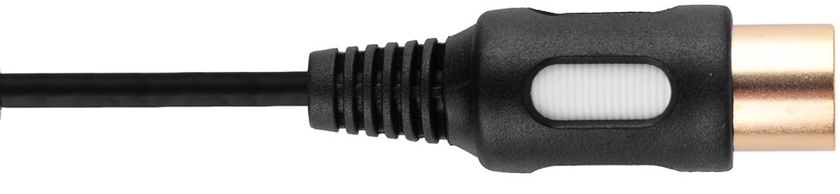 VITALCO DIK13/L3 - Audio Kabel DIN 5-Pin Plug naar Jack 6.3mm Stereo Plug - 3.0 Meter