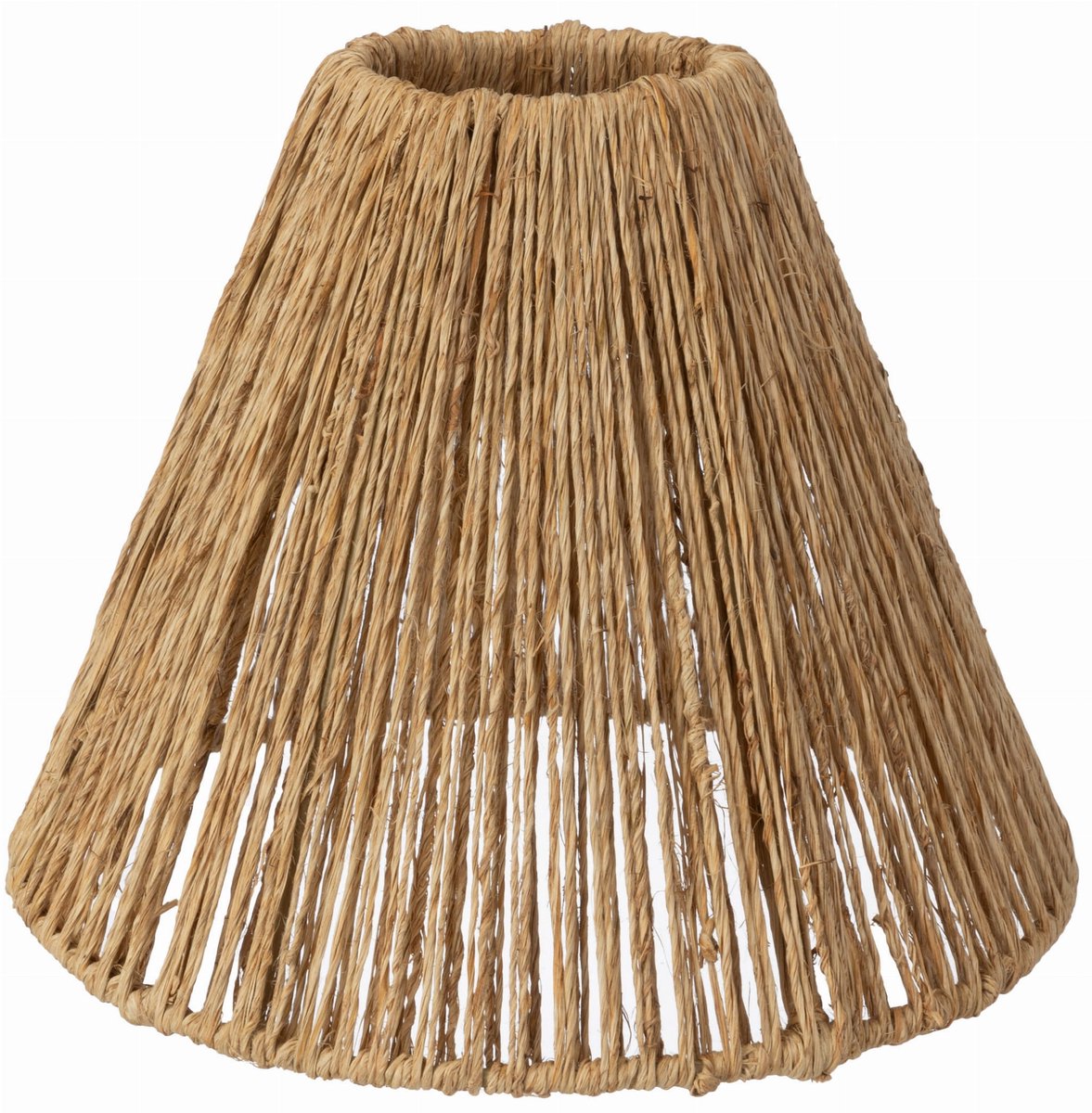 Boho Lampenkap Afrika Zeegras 20 cm - Handgeweven Natuurlijk