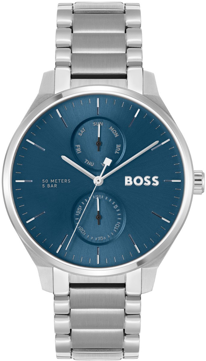 Hugo Boss - Heren Horloge Tyler 1514106 - Zilver