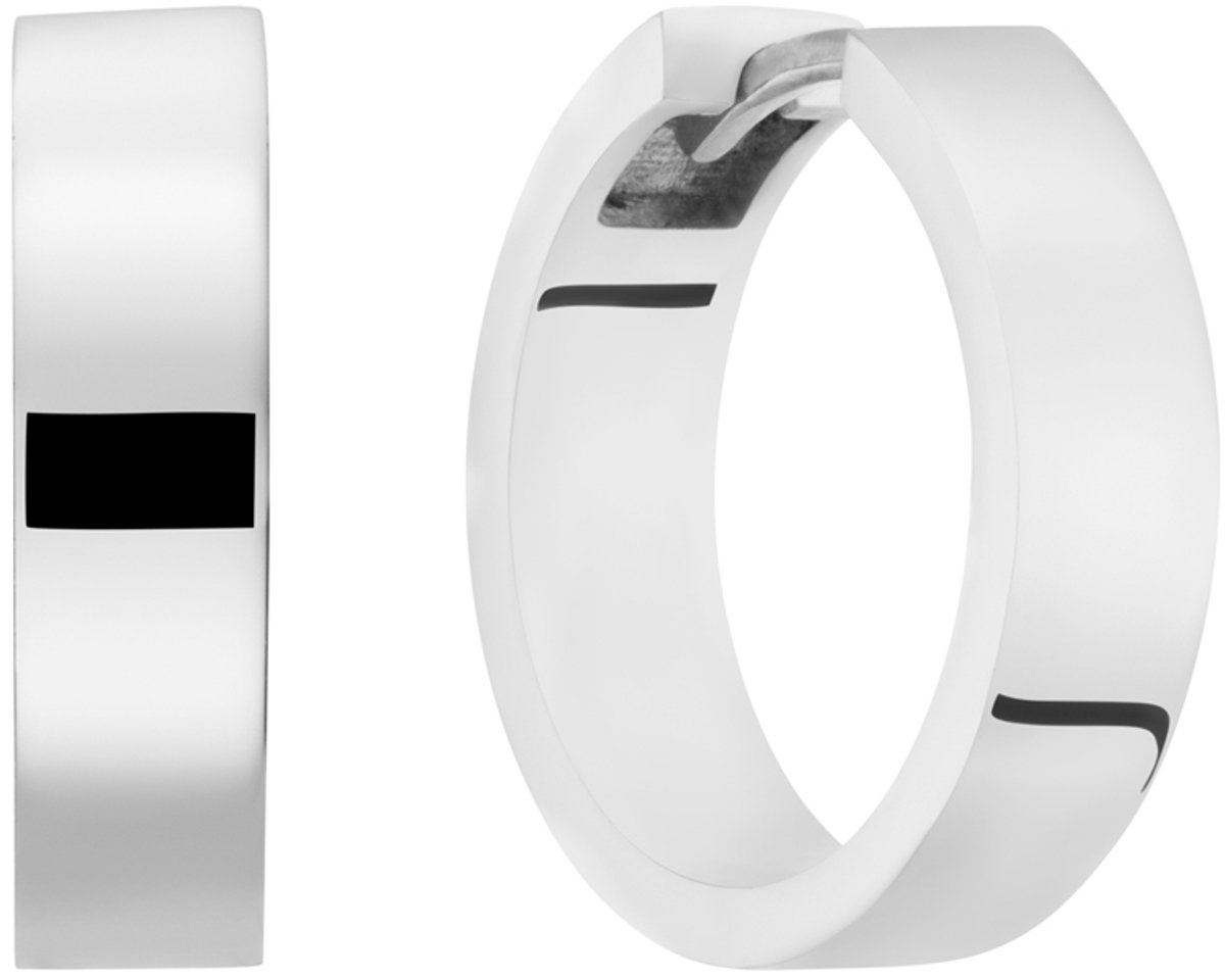 Glow 107.2670.15 Dames Oorbellen - Oorringen - Sieraad - Zilver - 925 Zilver - 15 mm lang