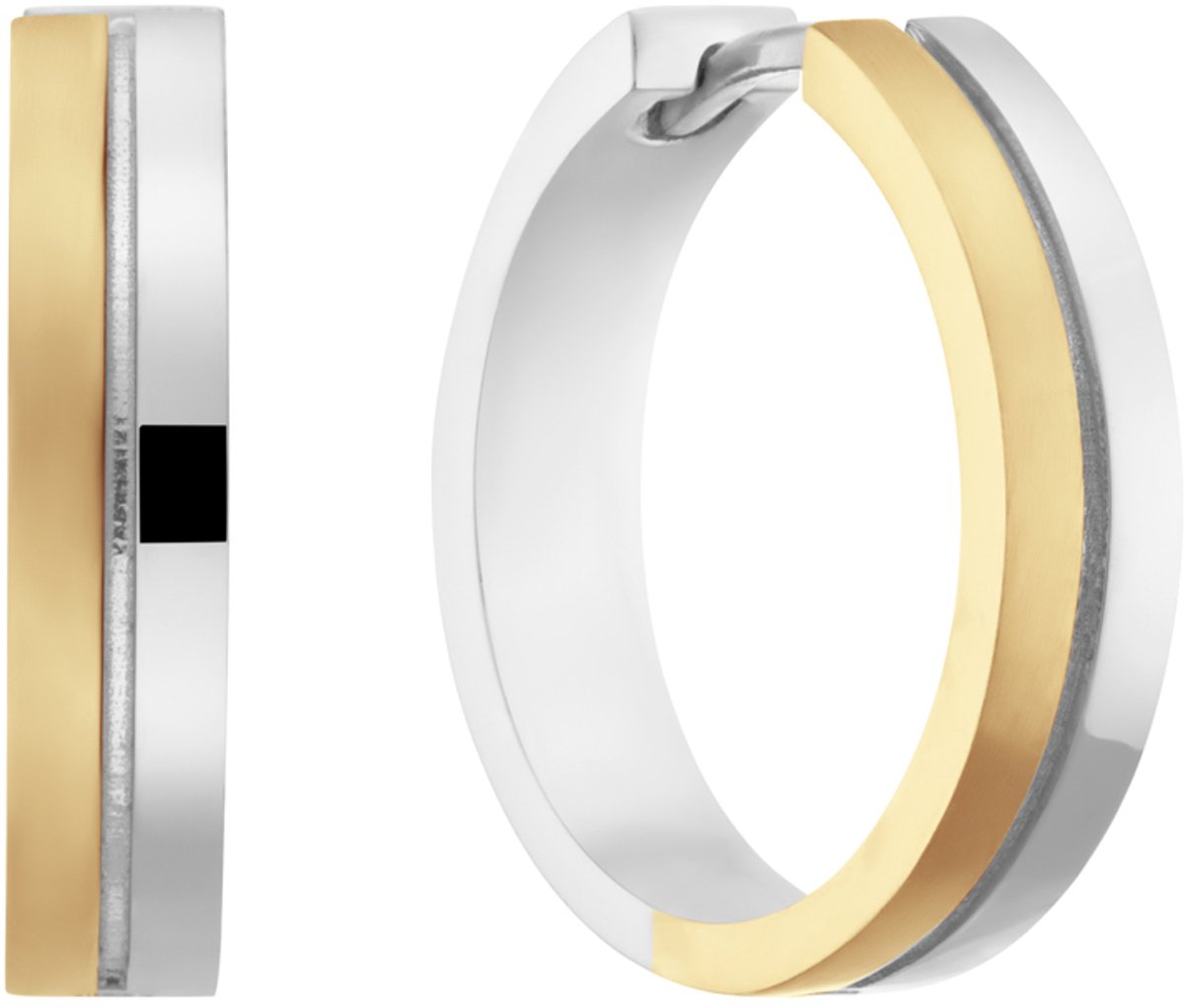 Glow 107.3000.18 Dames Oorbellen - Oorringen - Sieraad - Zilver - 925 Zilver - 18 mm lang