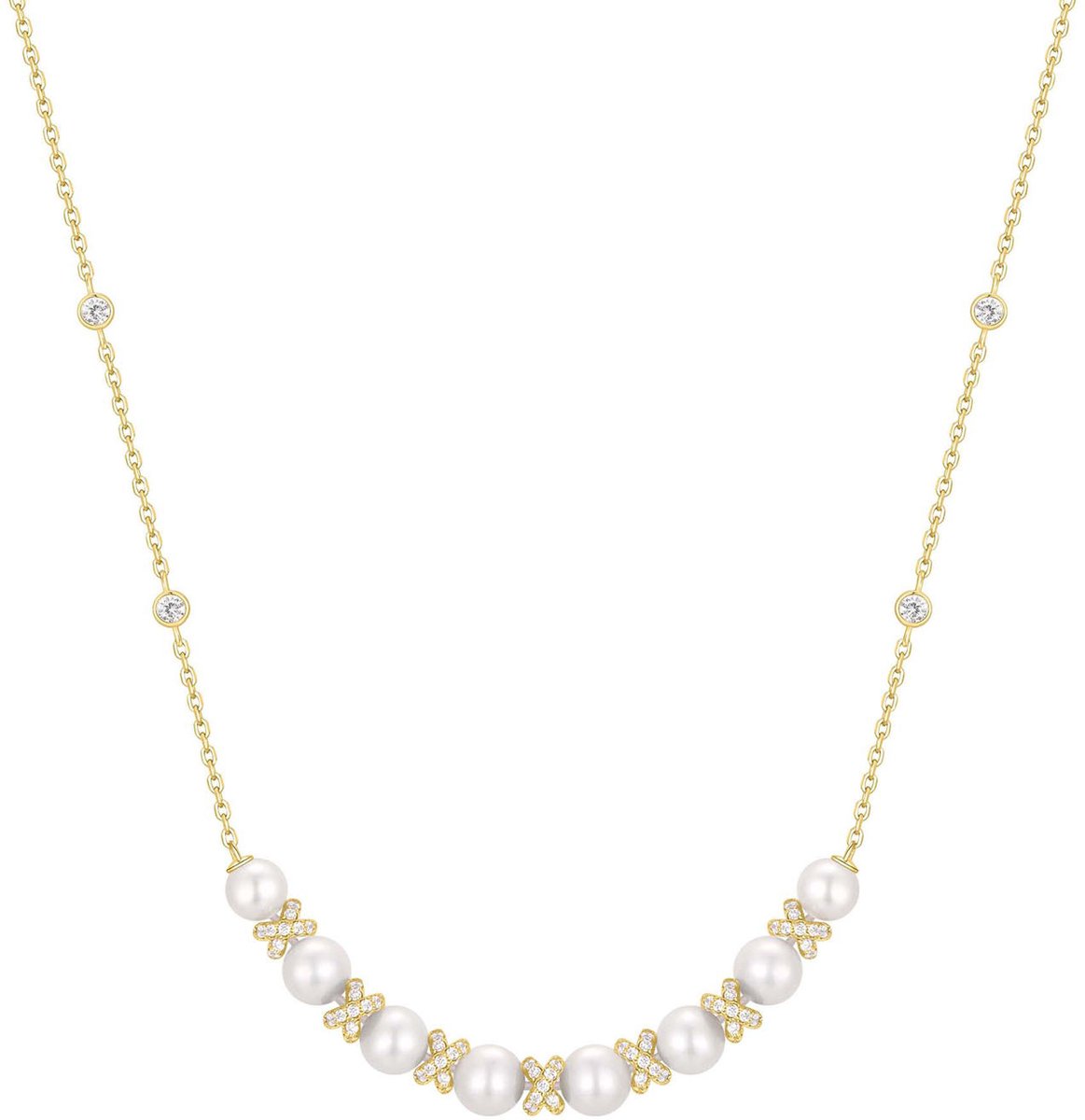 Ania Haie AH N069-06G Reimaginer Dames Ketting - Collier