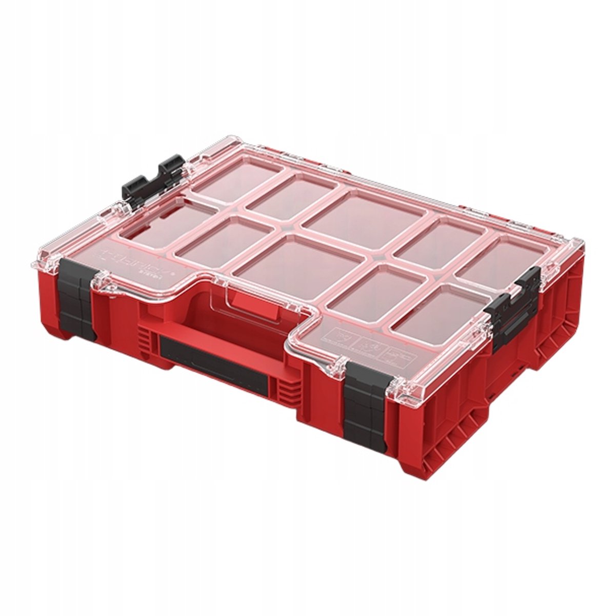 Qbrick System PRO Organizer 300 Rood Ultra HD Gereedschapskist 9L