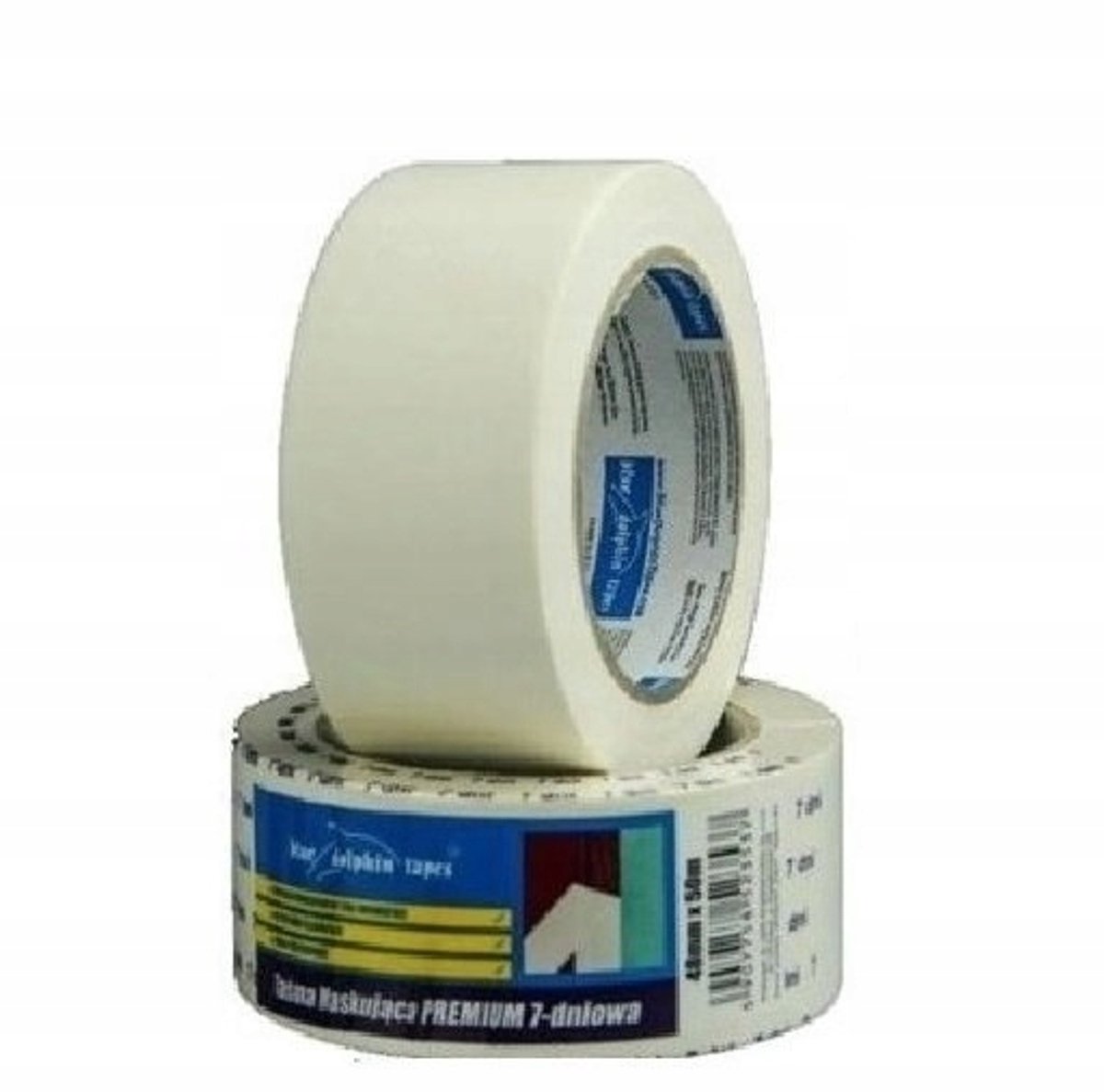 Blue Dolphin bordtape 48 mm x 50 m - 7 dagen in gebruik