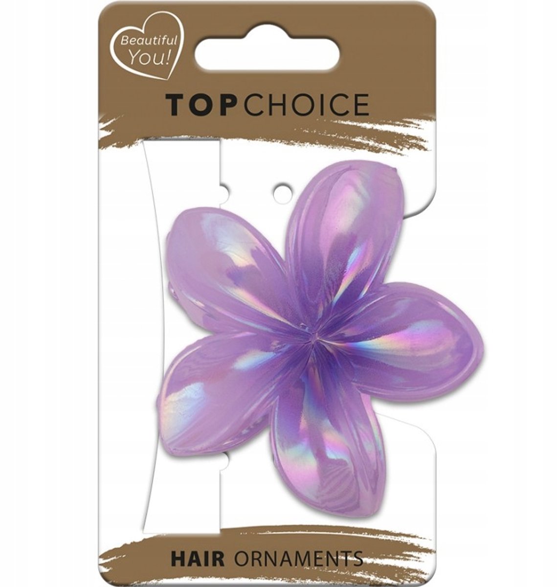 Top Choice Haarclip Hawaiiaanse Bloem - 8 cm