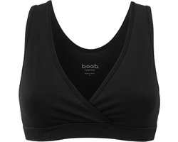 Boob Design - Essential Zwangerschaps - Voedingsbeha - Biologisch Katoen - Zwart - Maat M