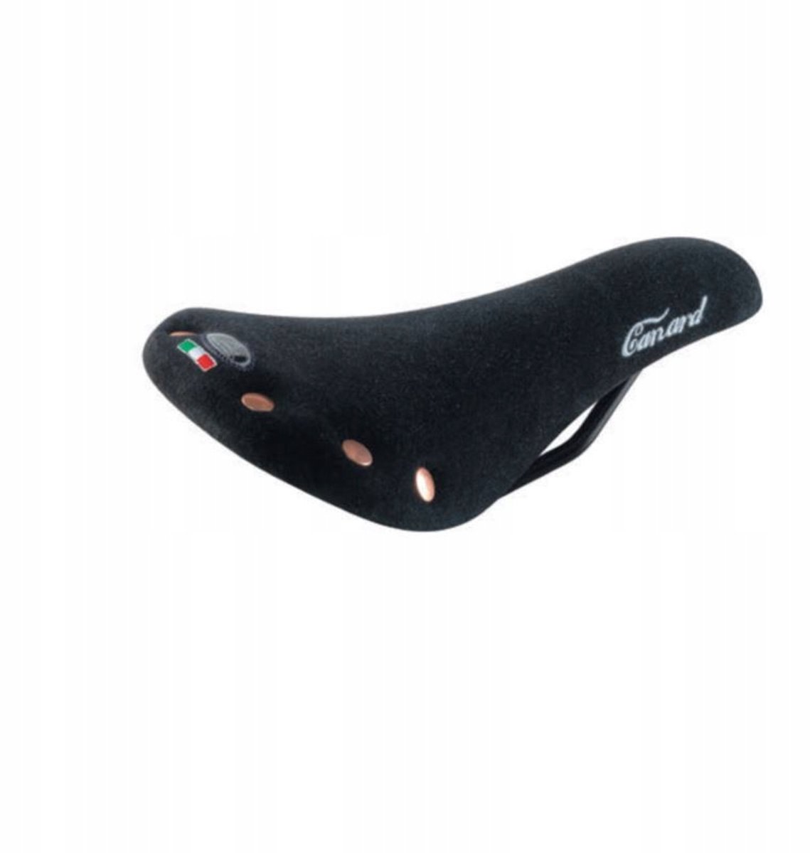 CANARD Zwart Zadel - Comfortabel Fietszadel voor Trekking