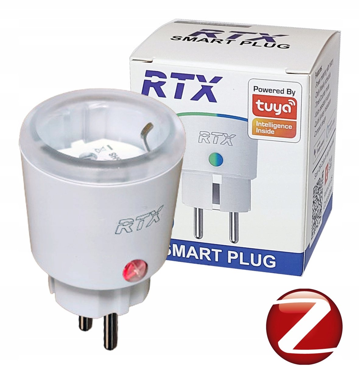 Slanke Zigbee-stekker met energiemeter en repeater (260V)